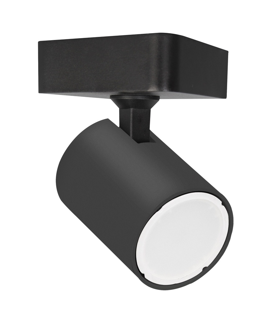SPOT Single Adjustable GU10 IP20 Square Base L81mm x H81mm X D25mm